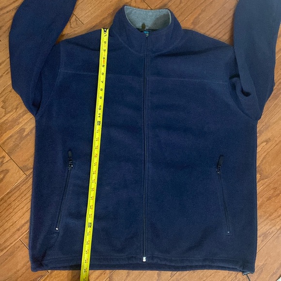 Prospirit Fleece Jacket unisex Navy fleece jacket - Size XL - Picture 10 of 11